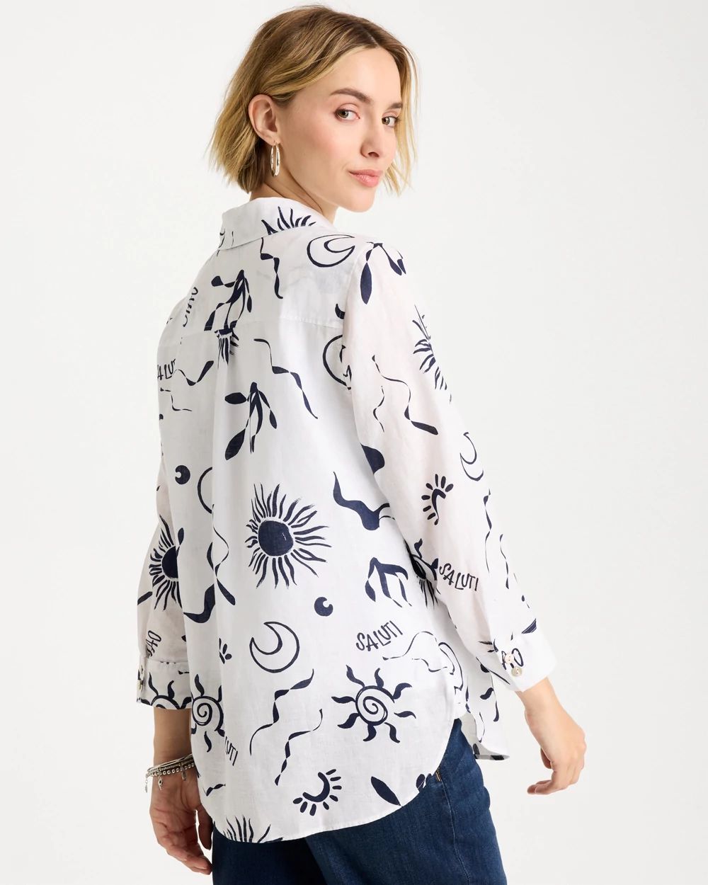 No Iron™ Linen Beach Shirt