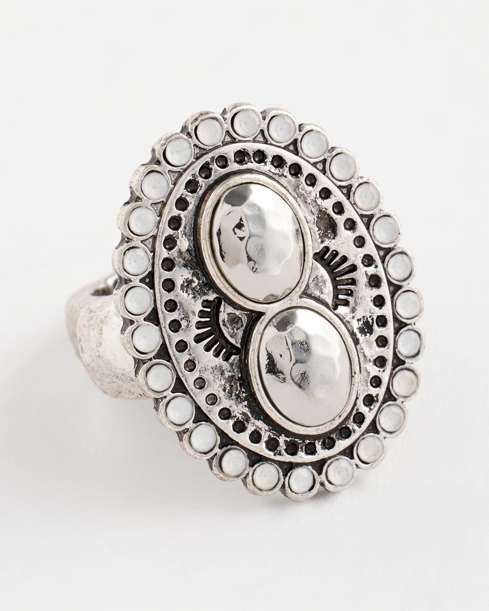 Medallion Stretch Ring