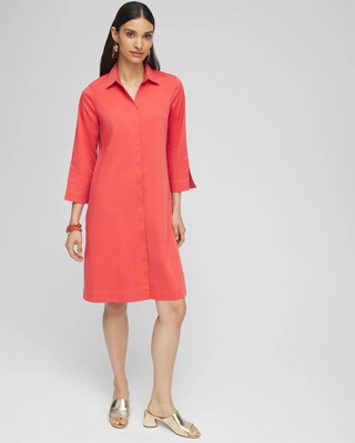 No Iron™ Shirt Dress