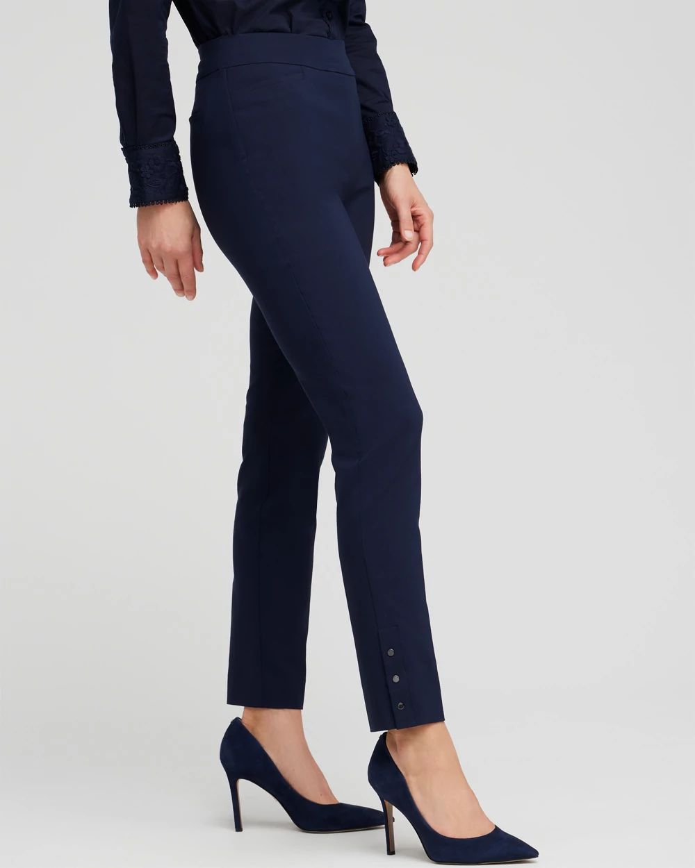 Brigitte Rivet Ankle Pants