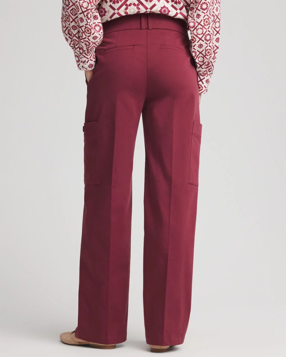 Sateen Cargo Pants