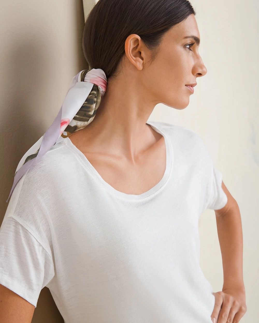 Relaxed Linen Tee