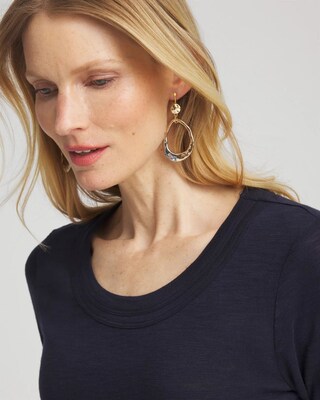 Scoop Neck Tee click to view larger image.
