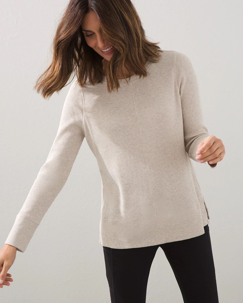 Zenergy Waffle Knit Top
