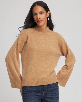Cashmere Mockneck Sweater