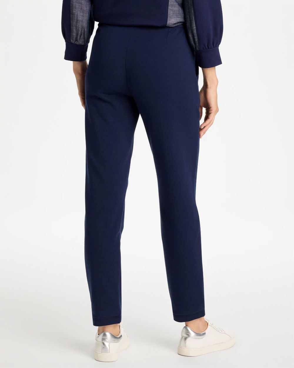 Zenergy® French Terry Pull-On Ankle Pants click to view larger image.