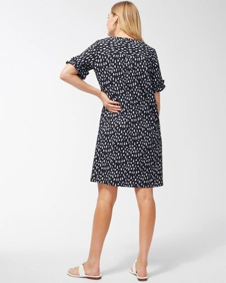 Zenergy UPF Neema Pebble Ruffle Sleeve Dress