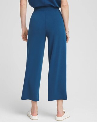 Zenergy® Sueded Scuba Cropped Pants click to view larger image.