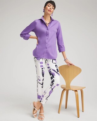 Brigitte Abstract Ankle Pants