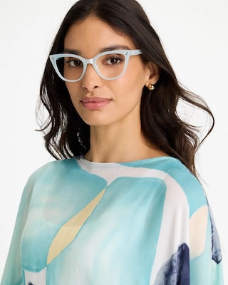 Pearlescent Cat Eye Readers click to view larger image.