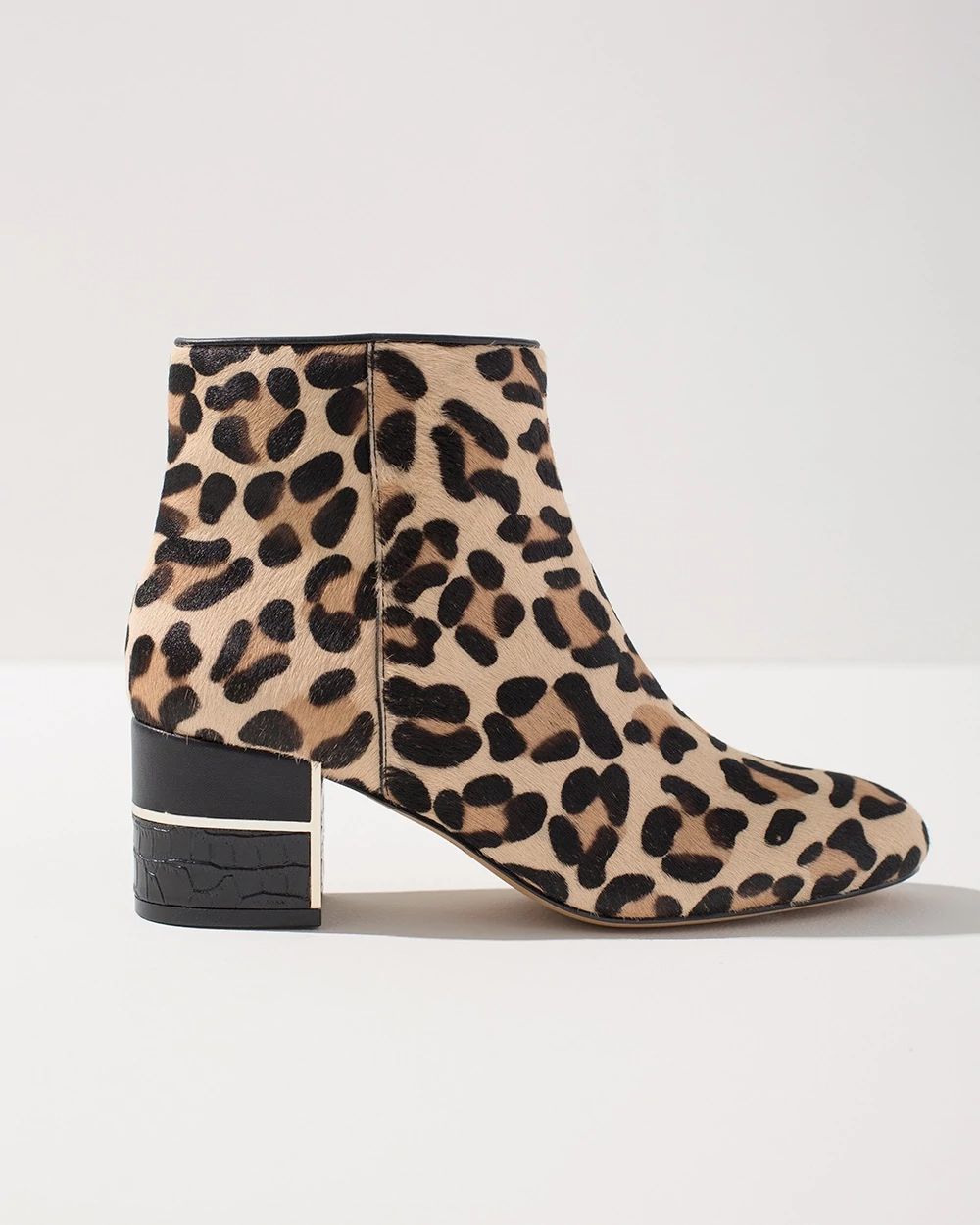 Animal Print Haircalf Boots