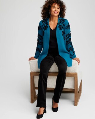Chenille Soutache Cardigan
