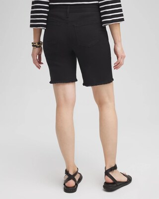 Girlfriend 7" Fray Hem Shorts