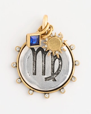 Virgo Zodiac Charm Pendant