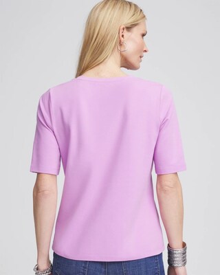 Elbow-Sleeve Perfect Tee