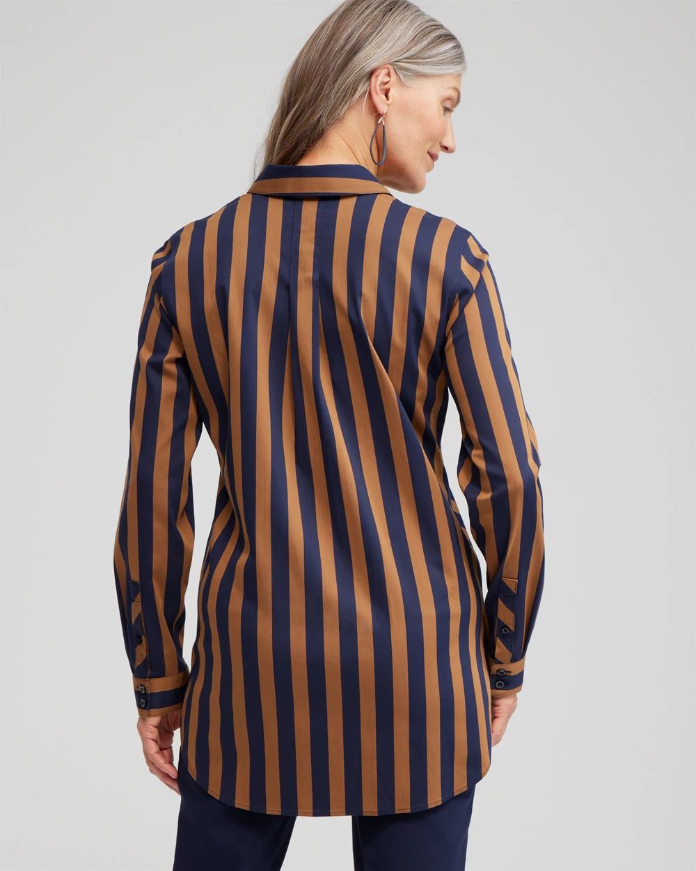 No Iron™ Stretch Stripe Tunic