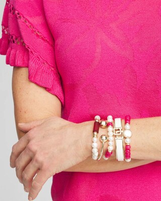Jade Coin Hero Stretch Bracelet
