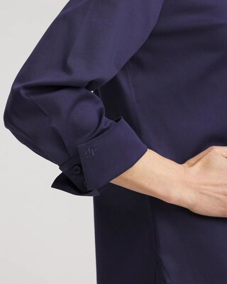 Stretch-Sateen Shirt click to view larger image.