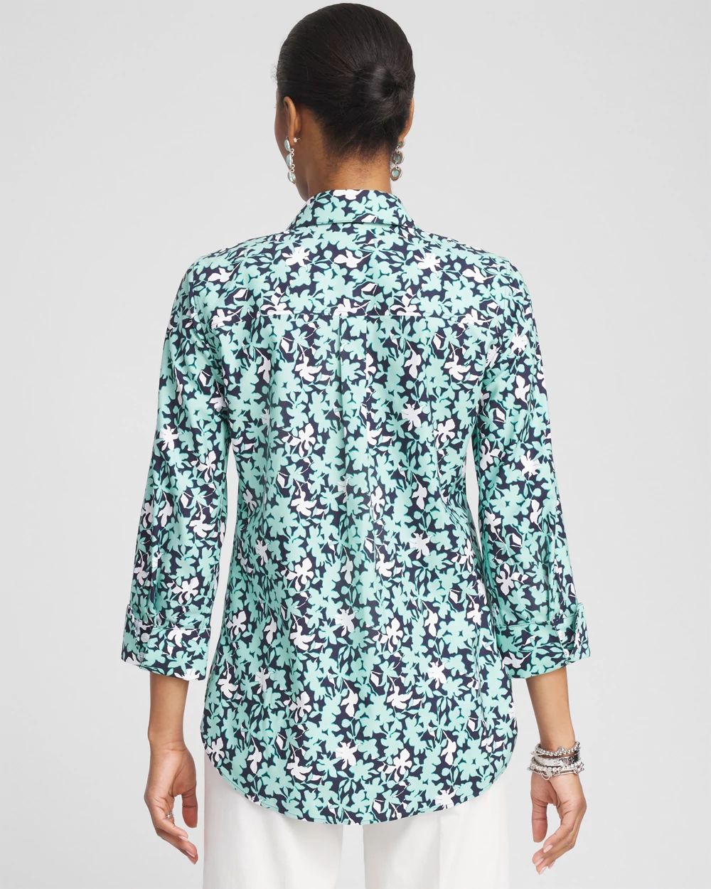 No Iron™ Cool Floral Shirt