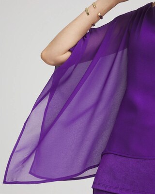 Travelers™ Chiffon Layered Top click to view larger image.