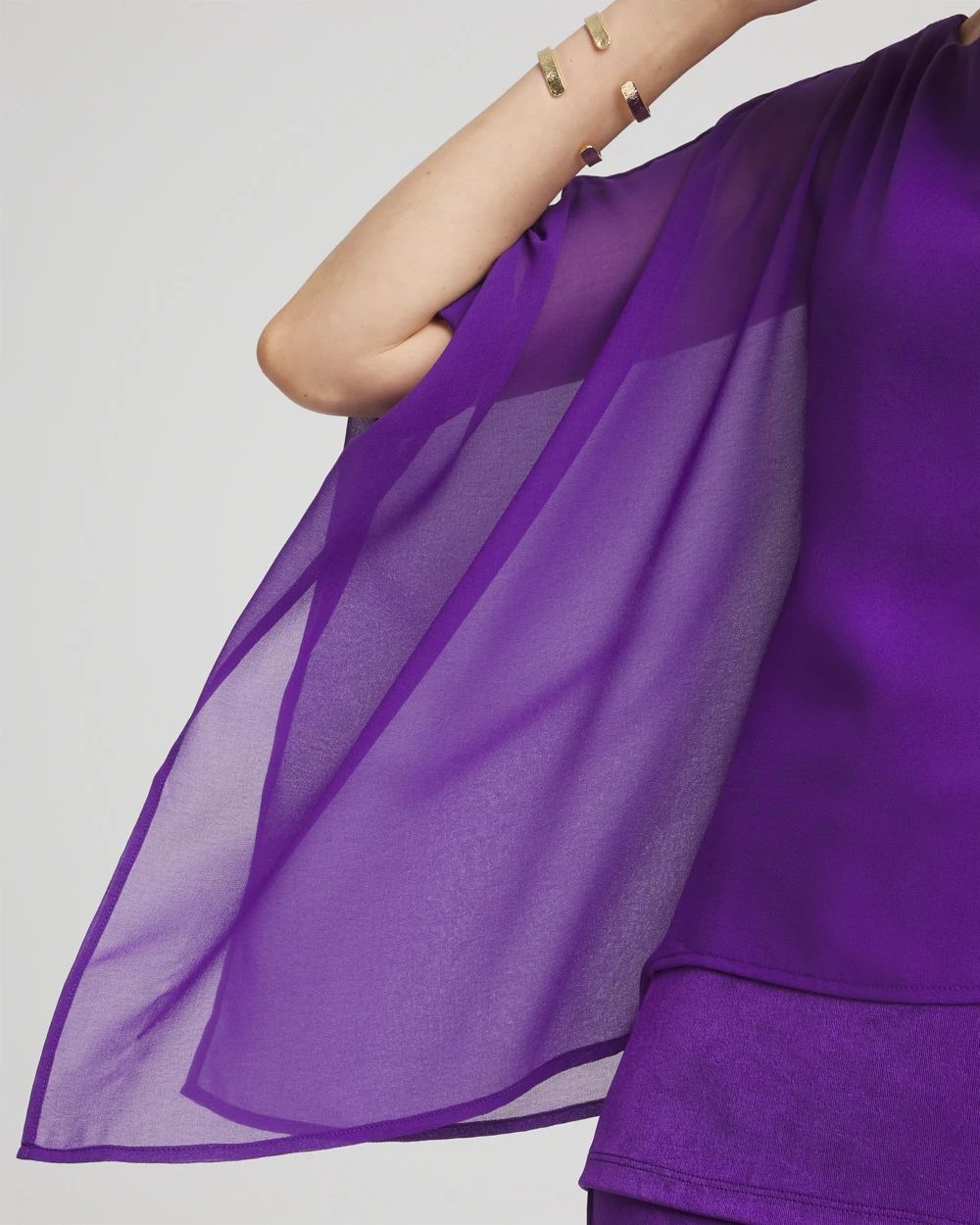 Travelers™ Chiffon Layered Top