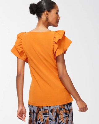 Zenergy UPF Neema Drama Sleeve Top