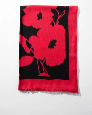 Floral Oblong Scarf