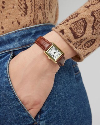 Brown Leather Watch