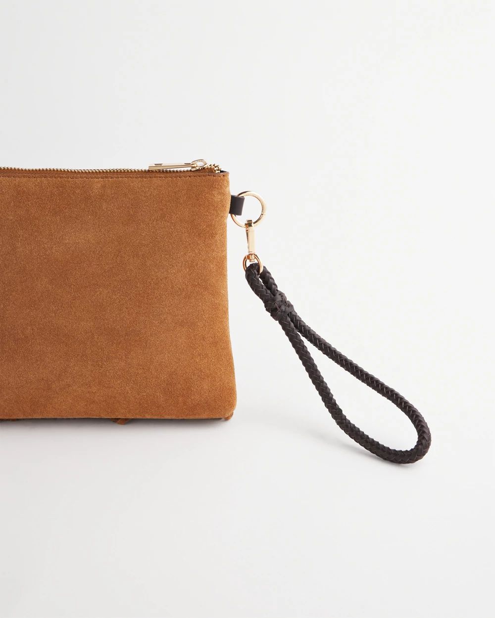 Embellished Fringe Wristlet