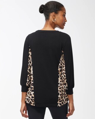 Zenergy Bungee Animal Print Sweatshirt