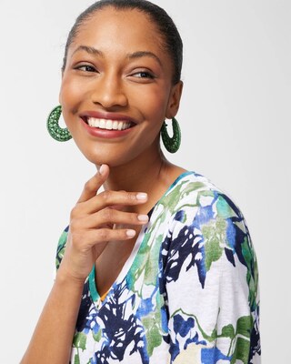 Crochet Front to Back Hoops