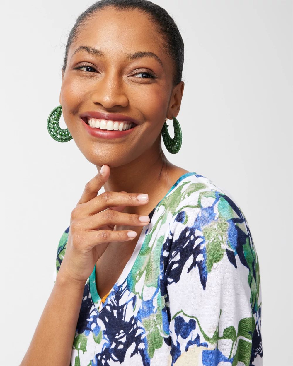 Crochet Front to Back Hoops