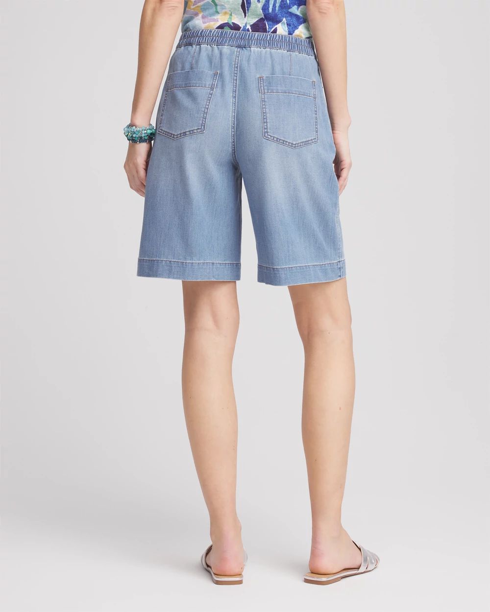 Lightweight Summer Jean Shorts click to view larger image.