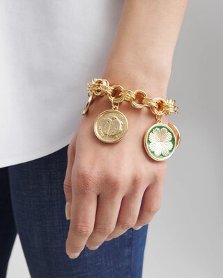 St. Patrick's Charm Bracelet click to view larger image.