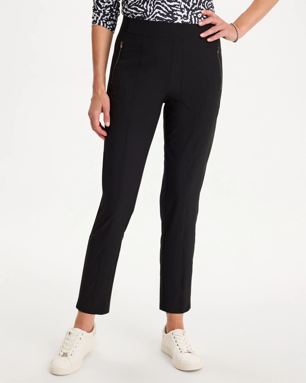 Zenergy® Ripstop Pull-On Tapered Ankle Pants click to view larger image.
