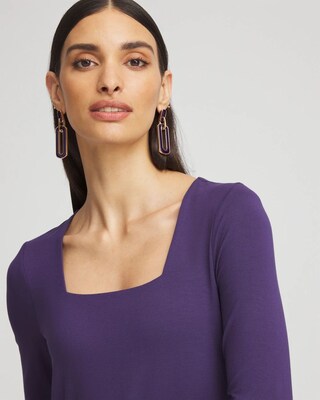 Touch of Cool™ Square Neck Tee click to view larger image.