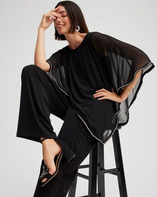 Embellished Chiffon Jumpsuit