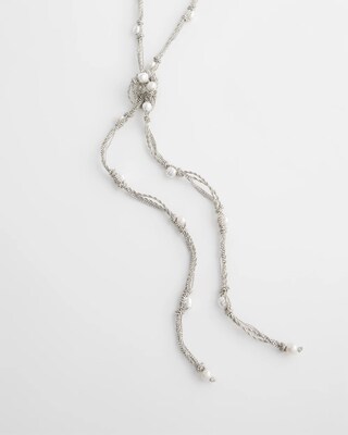 Fresh Water Pearl Lariat Necklace