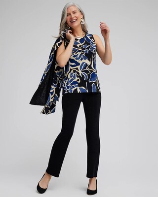 Travelers Collection Floral Shell Tank