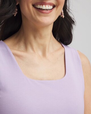Contour Cotton™ Square Neck Tank click to view larger image.