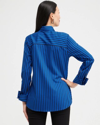 No Iron Stretch Imperial Stripe Shirt