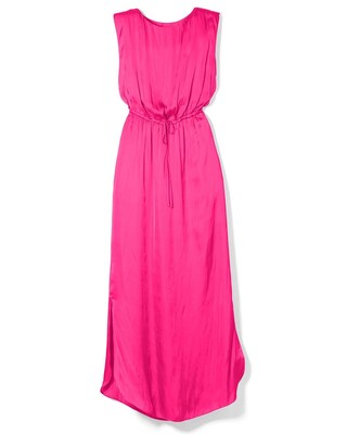Tie-Waist Pocketed Maxi Dress