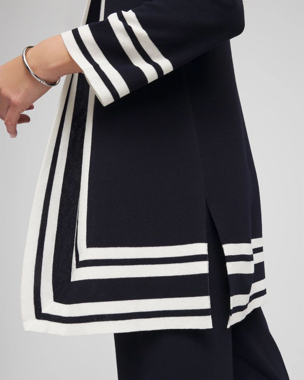 Travelers™ Contrast Border Cardigan