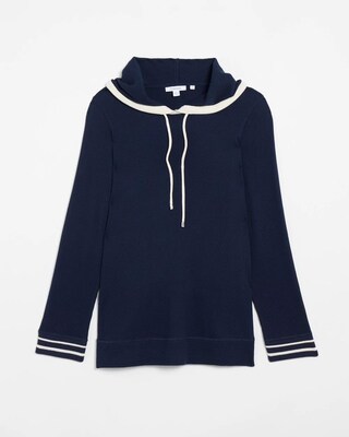 Zenergy® Waffle Knit Hooded Tunic