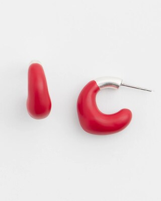 No Droop™ Red Mini Hoops