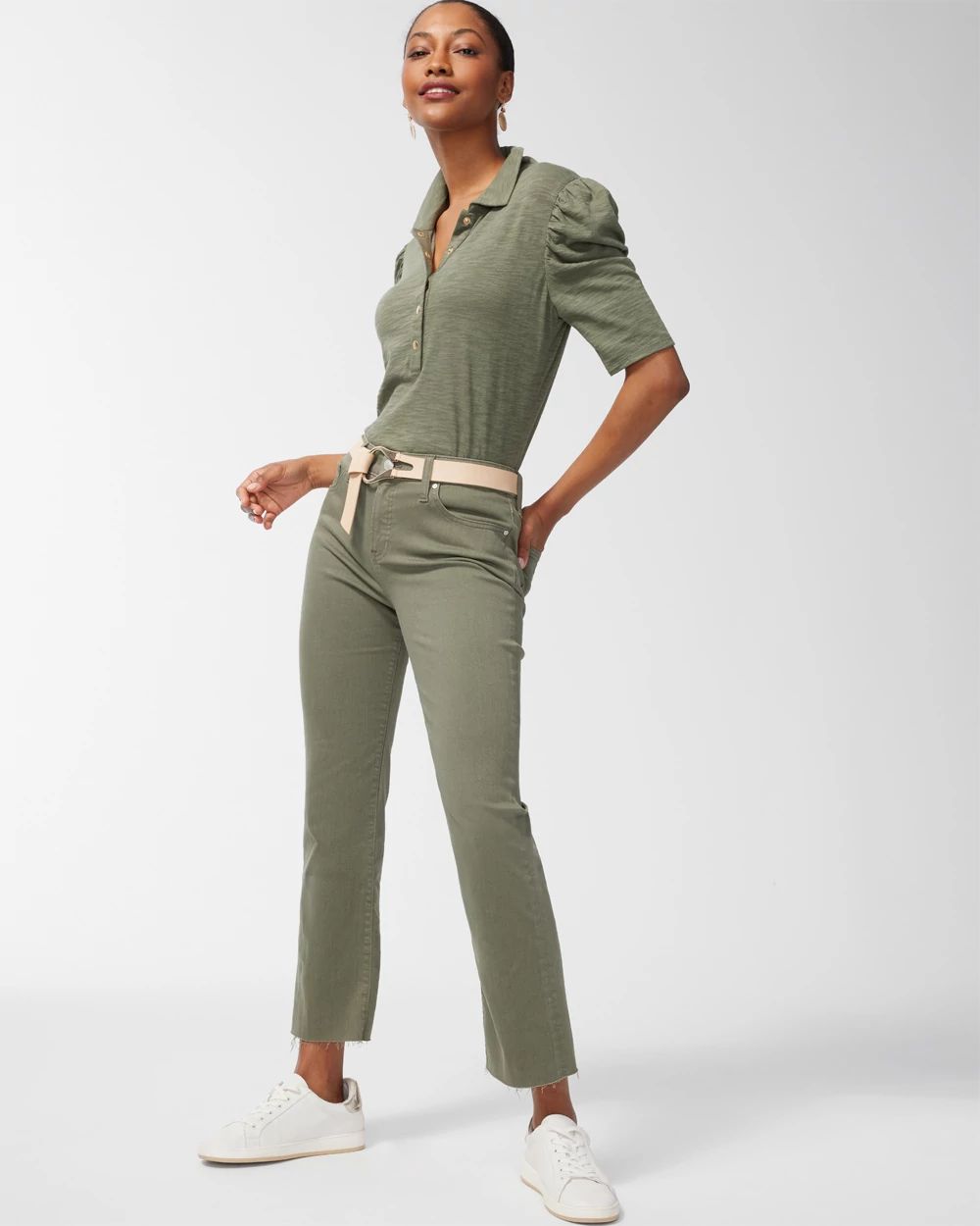 Girlfriend Kick Flare Jeans