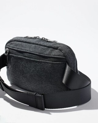Cashmere Blend Crossbody Bag