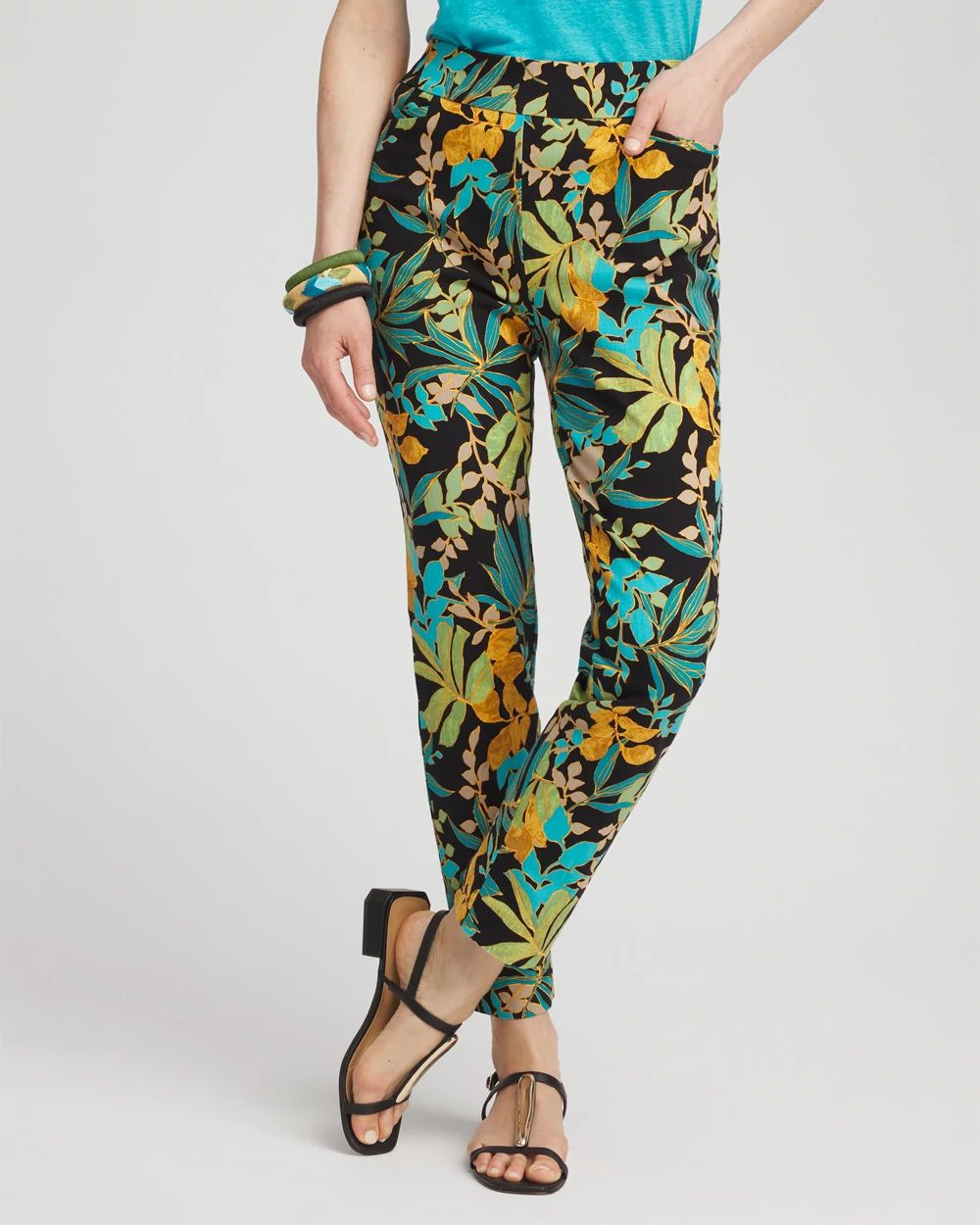 So Slimming® 180 Brigitte Palms Ankle Pants
