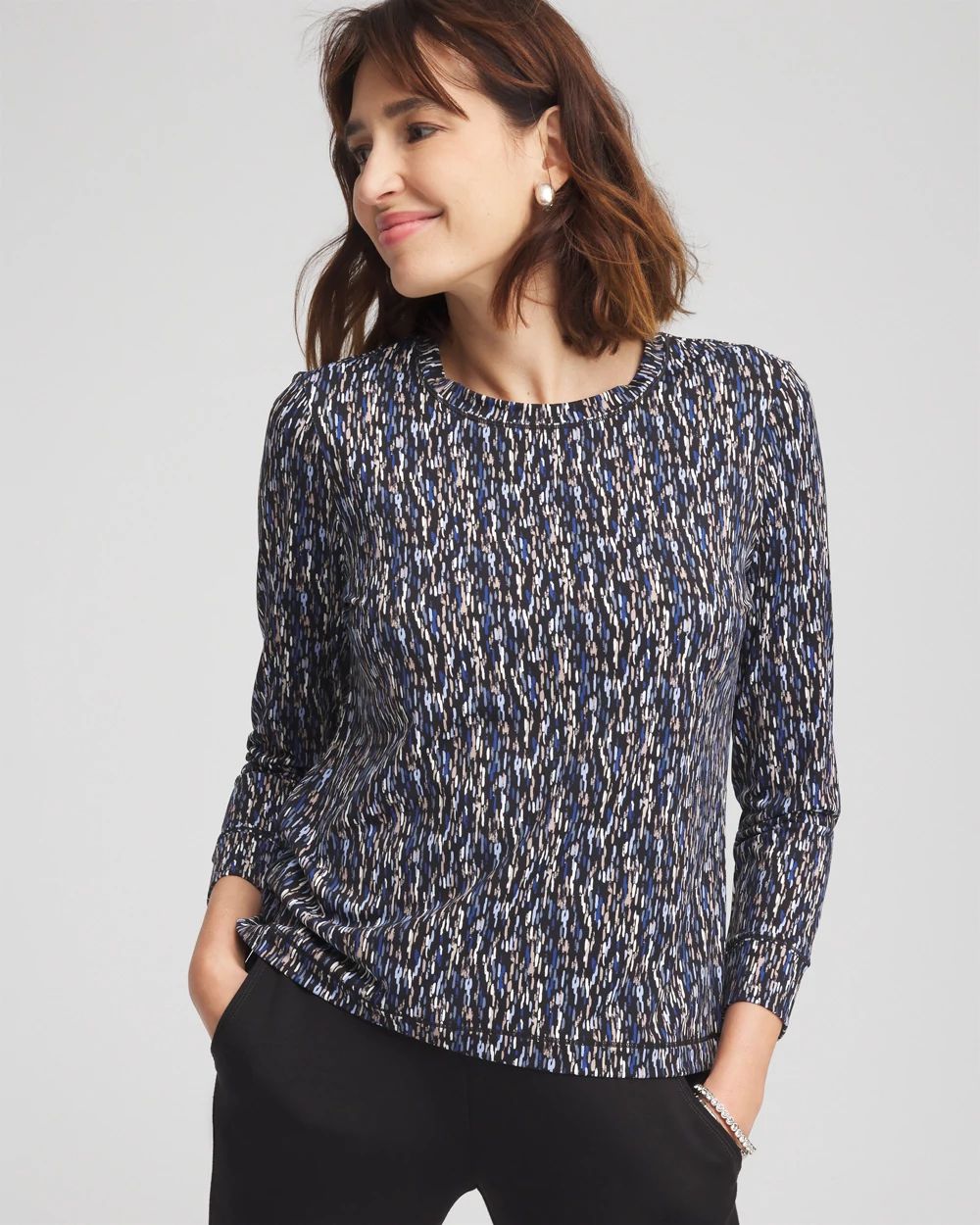Zenergy® UPF Multi-color Long Sleeve Top
