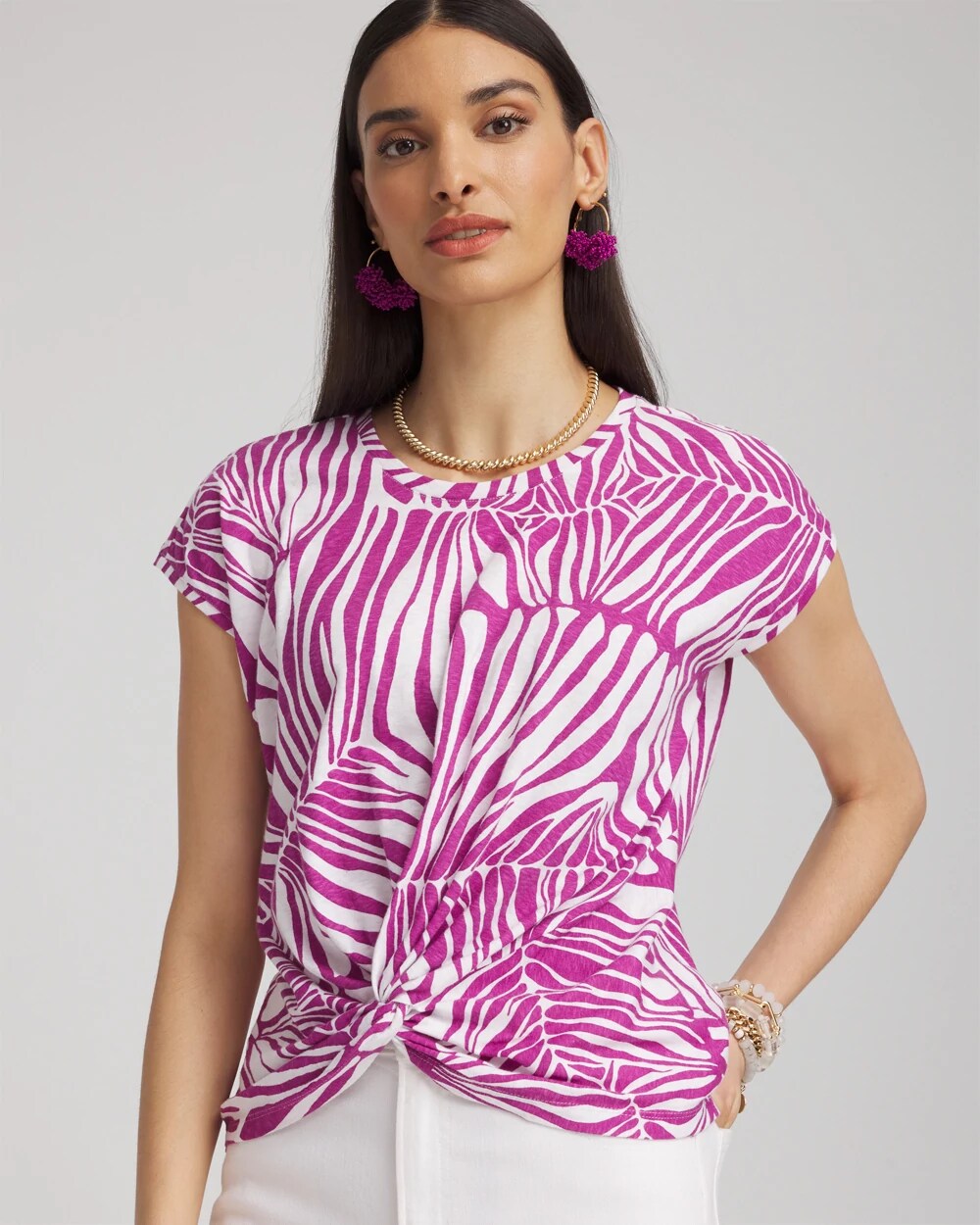 Jungle Inverted Knot Front Tee, photo 1 of 6
